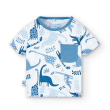 Cargar imagen en el visor de la galería, Conjunto short dino acero