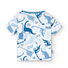 Cargar imagen en el visor de la galería, Conjunto short dino acero