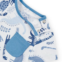 Cargar imagen en el visor de la galería, Conjunto short dino acero