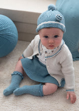Cargar imagen en el visor de la galería, Conjunto chaqueta falda tricot Iceberg 6/9 meses