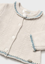 Cargar imagen en el visor de la galería, Conjunto chaqueta falda tricot Iceberg 6/9 meses
