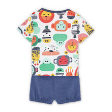 Cargar imagen en el visor de la galería, Conjunto short punto animales