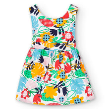 Cargar imagen en el visor de la galería, Vestido satén flores