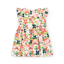 Cargar imagen en el visor de la galería, Vestido saten estampado flores