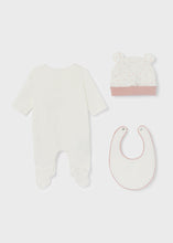 Cargar imagen en el visor de la galería, Set de regalo osita rosette 1/2 meses