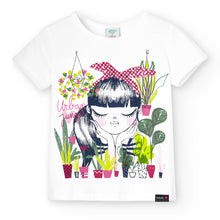 Cargar imagen en el visor de la galería, Polo "Urban Jungle" blanco 6 años