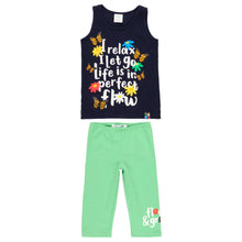 Cargar imagen en el visor de la galería, Conjunto leggings punto "Relax" verde