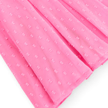 Cargar imagen en el visor de la galería, Vestido gasa plumeti chicle