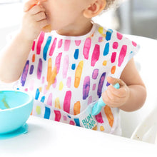 Cargar imagen en el visor de la galería, Babero superbib x 3 watercolor 6-24 meses