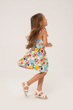 Cargar imagen en el visor de la galería, Vestido satén flores