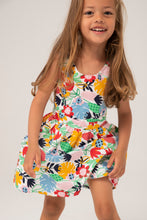 Cargar imagen en el visor de la galería, Vestido satén flores