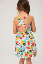 Cargar imagen en el visor de la galería, Vestido satén flores