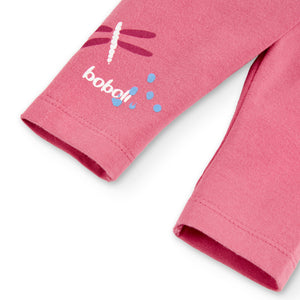 Leggings punto elástico coral