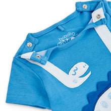 Cargar imagen en el visor de la galería, Pelele corto dino acero
