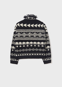 Rebecón tricot fantasia negro