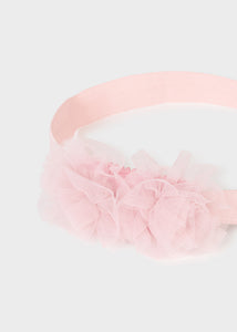 Diadema de vestir rosado