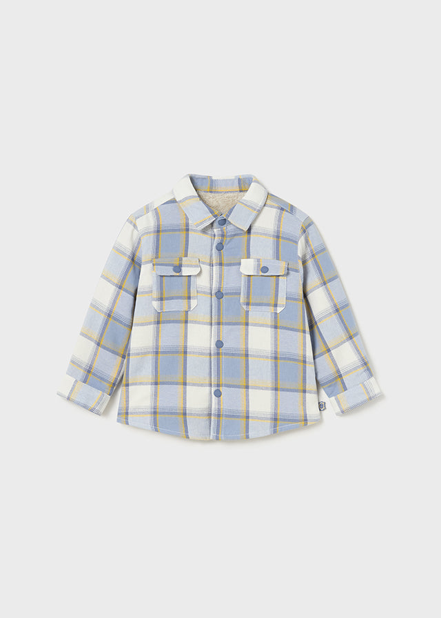 Sobrecamisa cuadros forrada glaciar