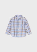 Cargar imagen en el visor de la galería, Camisa cuadros viella plomo
