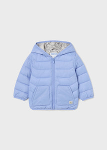 Chaquetón acolchado soft celeste