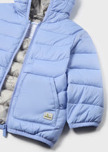 Cargar imagen en el visor de la galería, Chaquetón acolchado soft celeste
