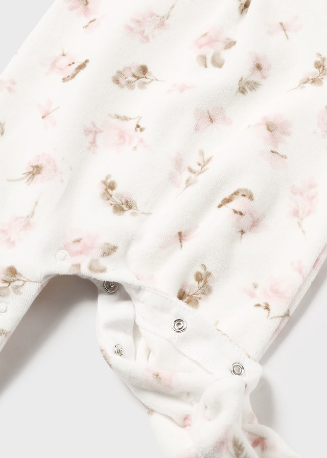 Pelele estampado colibri rubor