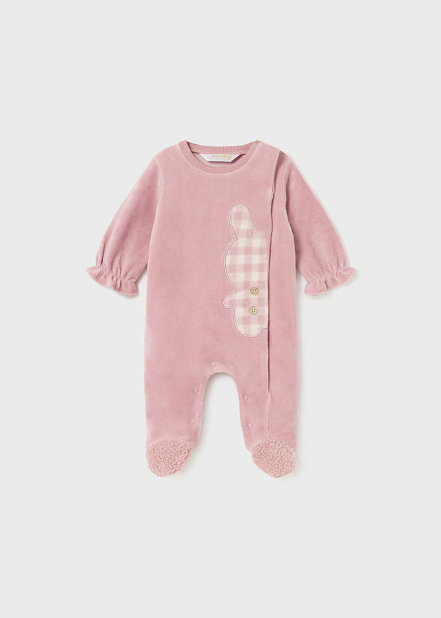 Pelele conejo blush