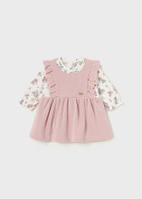 Cargar imagen en el visor de la galería, Vestido pelele rosa baby 12 meses
