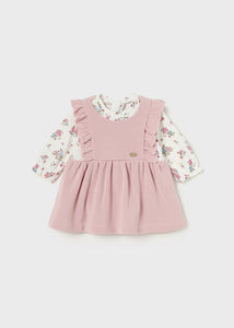 Vestido pelele rosa baby 12 meses