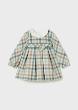 Cargar imagen en el visor de la galería, Vestido cuadros jade
