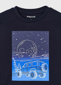 Polo glow in the dark blue