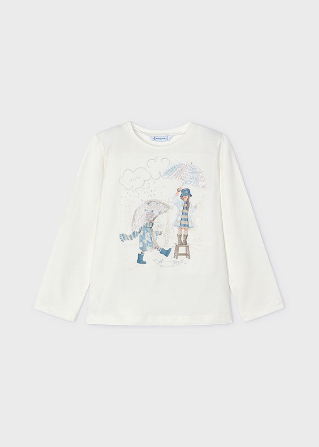 Polo crudo celeste 4 años