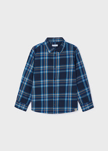 Camisa cuadros azul
