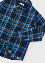 Cargar imagen en el visor de la galería, Camisa cuadros azul
