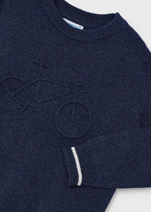 Jersey bicicleta marino