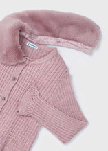 Cargar imagen en el visor de la galería, Rebeca tricot cuello pelo rosado
