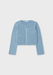 Rebeca tricot celeste