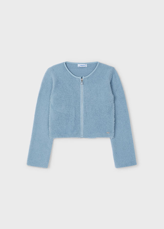 Rebeca tricot celeste