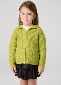 Cardigan tricot citronela