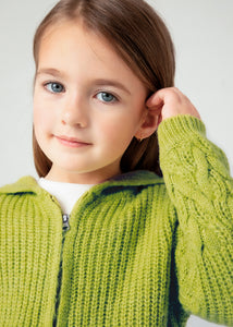 Cardigan tricot citronela