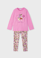 Cargar imagen en el visor de la galería, Conjunto leggings flores camelia
