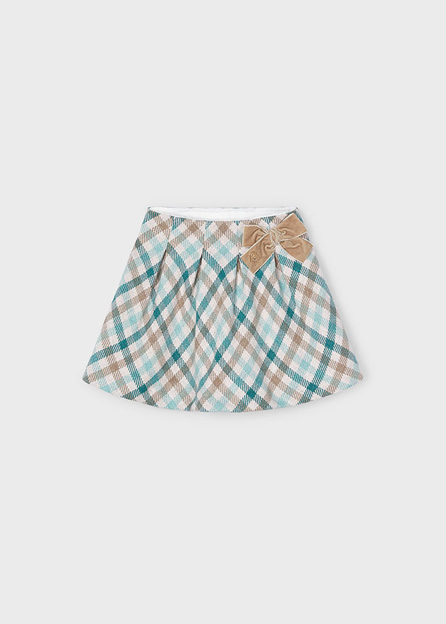 Falda cuadros jade 4 años