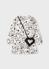 Cargar imagen en el visor de la galería, Vestido punto corazones garbanzo 4 años
