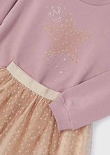Cargar imagen en el visor de la galería, Conjunto falda tul fantasia rosado
