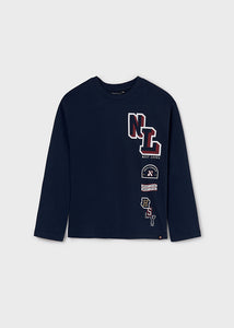 Polo "Best day ever" marino