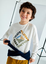 Cargar imagen en el visor de la galería, Polo &quot;Skater life&quot; nata
