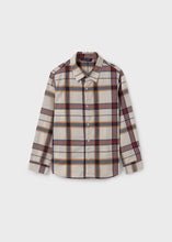 Cargar imagen en el visor de la galería, Camisa cuadros wine
