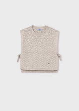 Cargar imagen en el visor de la galería, Chaleco tricot piedra
