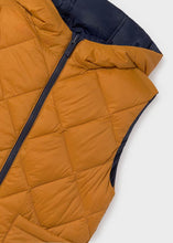 Cargar imagen en el visor de la galería, Chaleco reversible ambar/ marino
