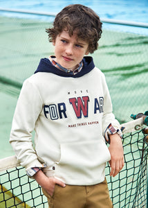Pullover con capucha nieve 14 años