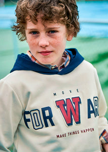 Pullover con capucha nieve 14 años